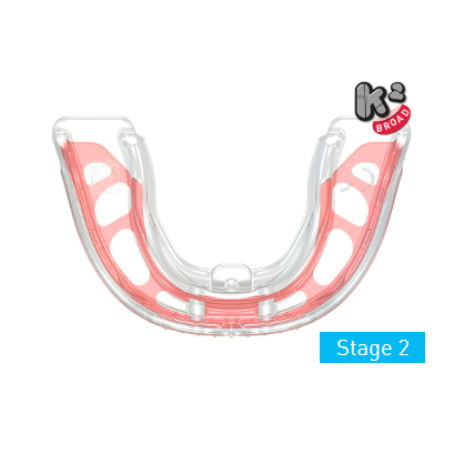 Myobrace K2 Broad MEDIUM, čirý 6-12 let | BELdental.cz